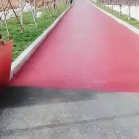 沙坪坝​ 彩色路面喷涂翻新是一种低成本